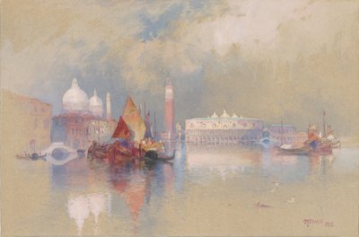 Ansicht von Venedig (1888) von Thomas Moran